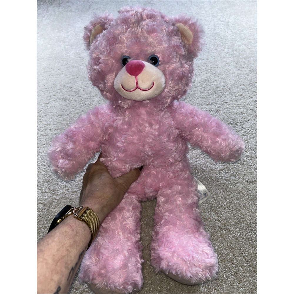 Build A Bear Pink‎ Cuddles Teddy Bear 16 Inch 2018